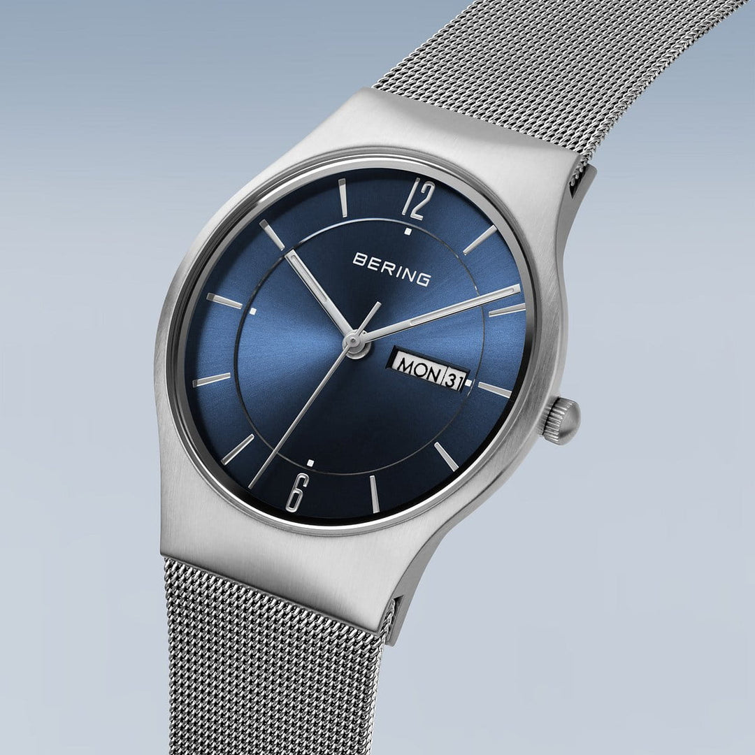 Bering |  Classic Collection 38mm Brushed Stainless Steel Watch