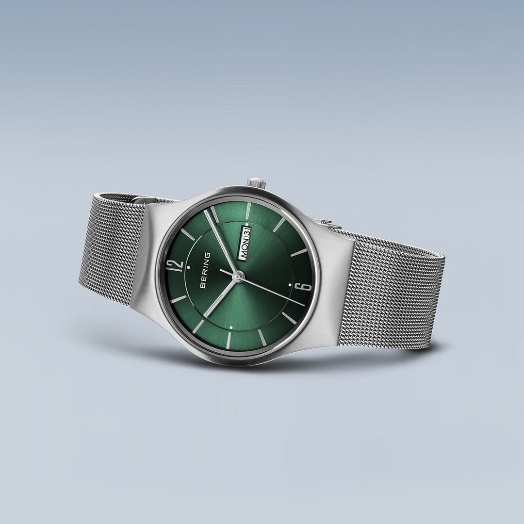 Bering |  Classic Collection 38mm Brushed Stainless Steel Watch