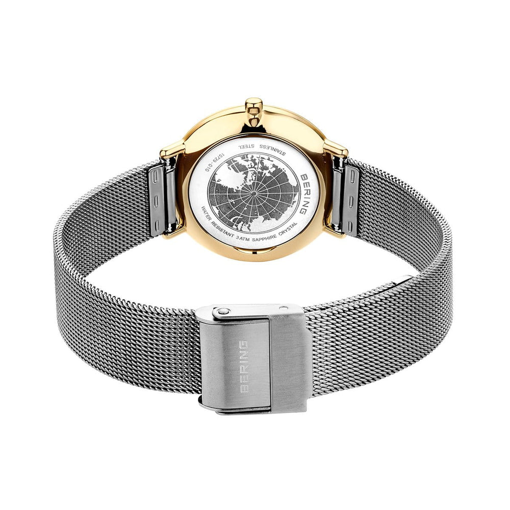 Bering |  Ultra Slim 29mm Polished Mesh Watch