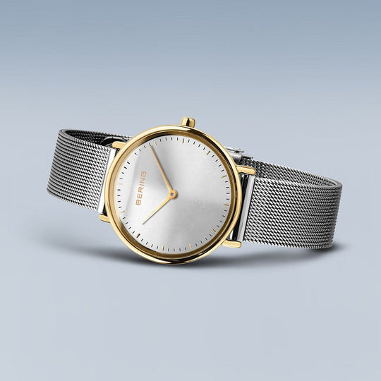 Bering |  Ultra Slim 29mm Polished Mesh Watch