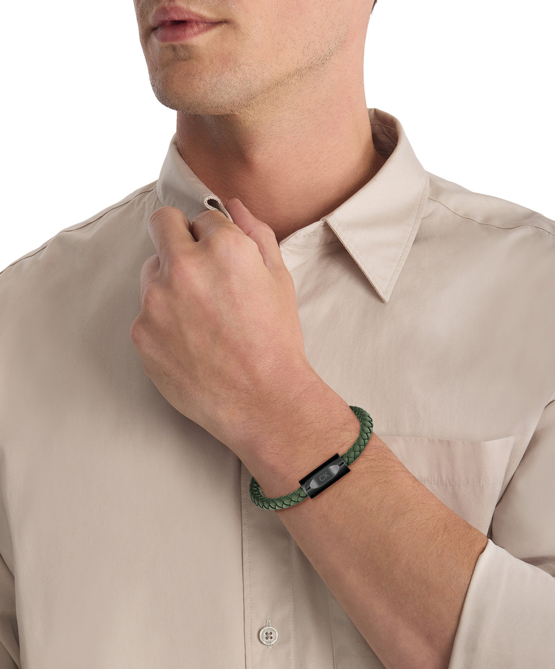 Calvin Klein | Bold black & green Bracelet