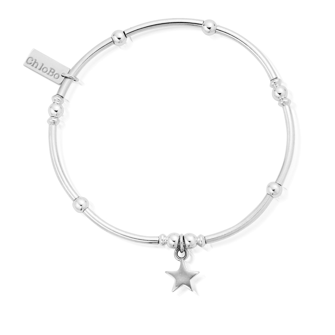 ChloBo |  Star Mini Noodle Ball Sterling Silver Bracelet
