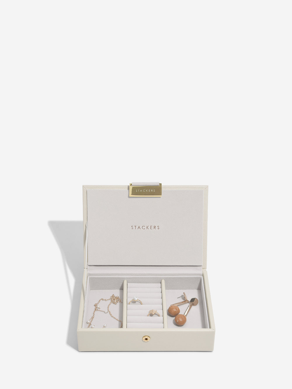 Stackers |  Mini Jewellery Box Set of 2 - Oatmeal