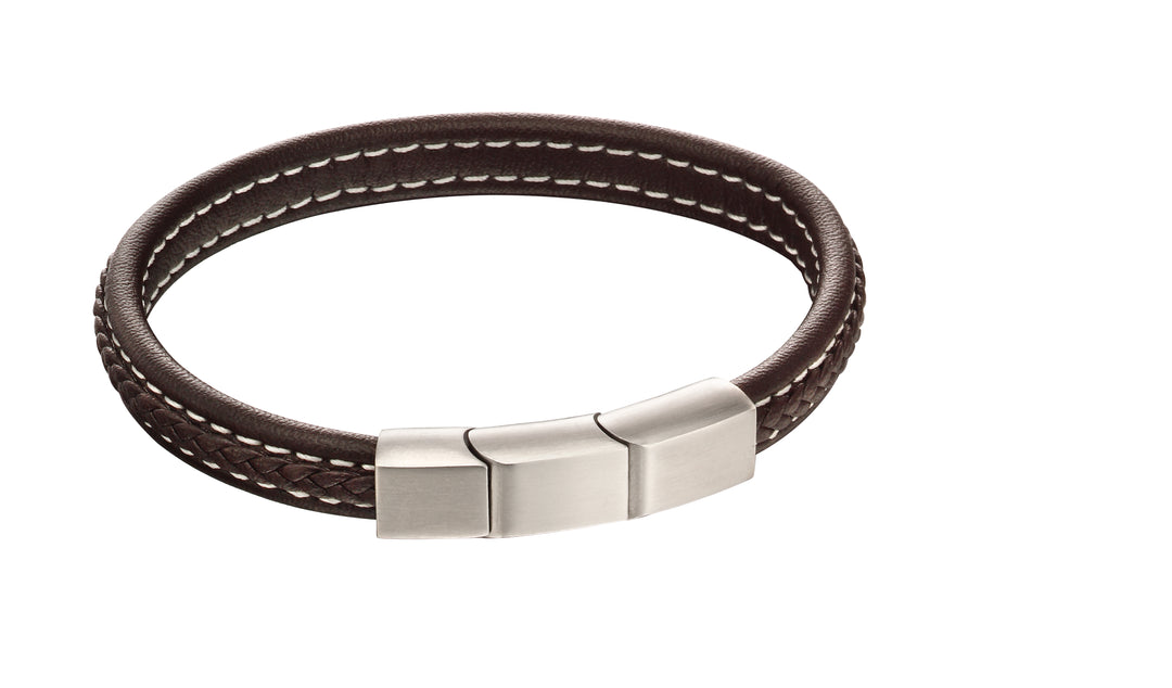 Fred Bennett | Brown leather bracelet