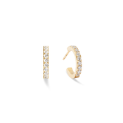 Coeur De Lion | Eternal Love Gold Plated Hoops