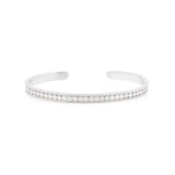 Anna Beck | Classic Dotted Stacking Cuff Silver