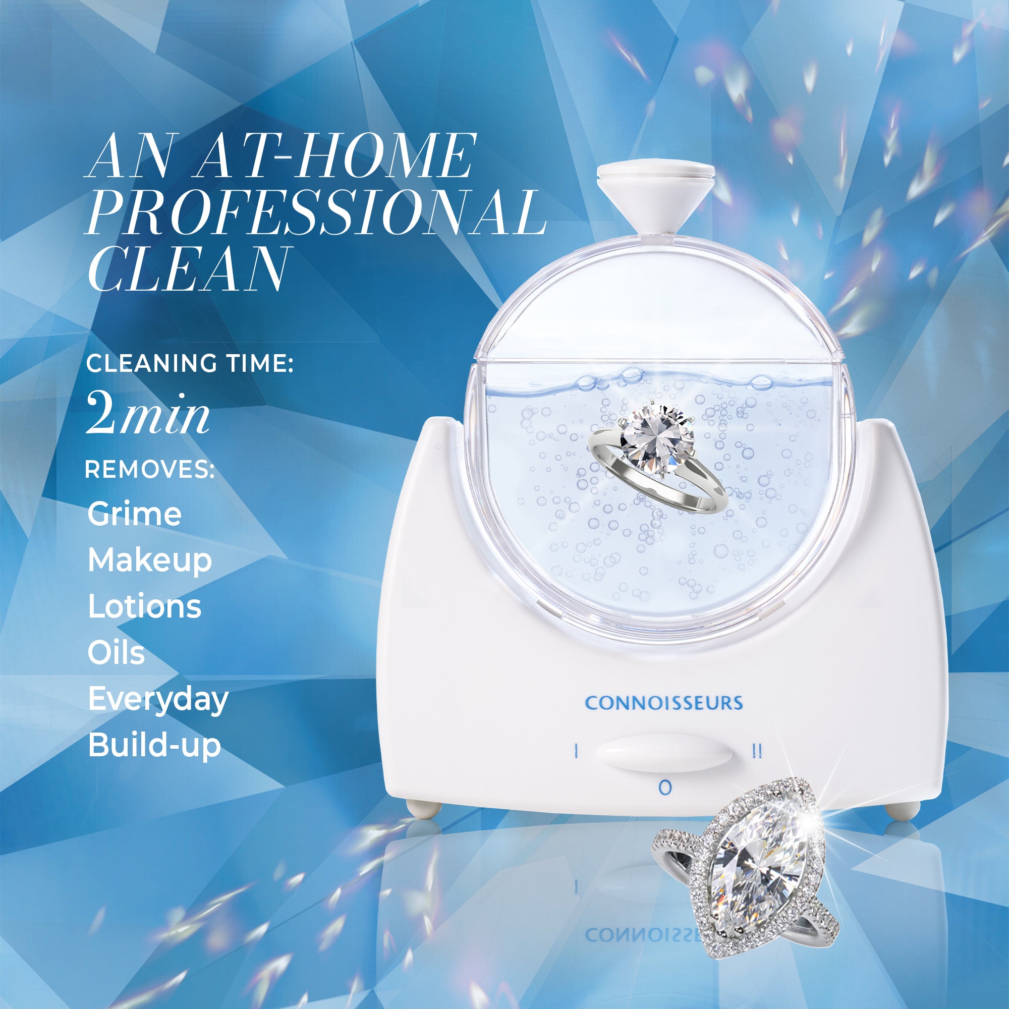 Connoisseurs | Sonic Diamond Cleaner