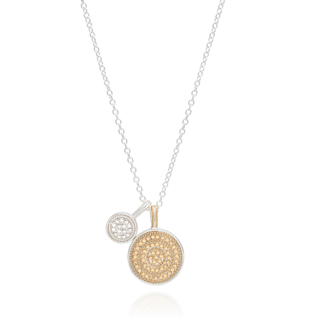 Anna Beck | Classic Dual Disc Necklace