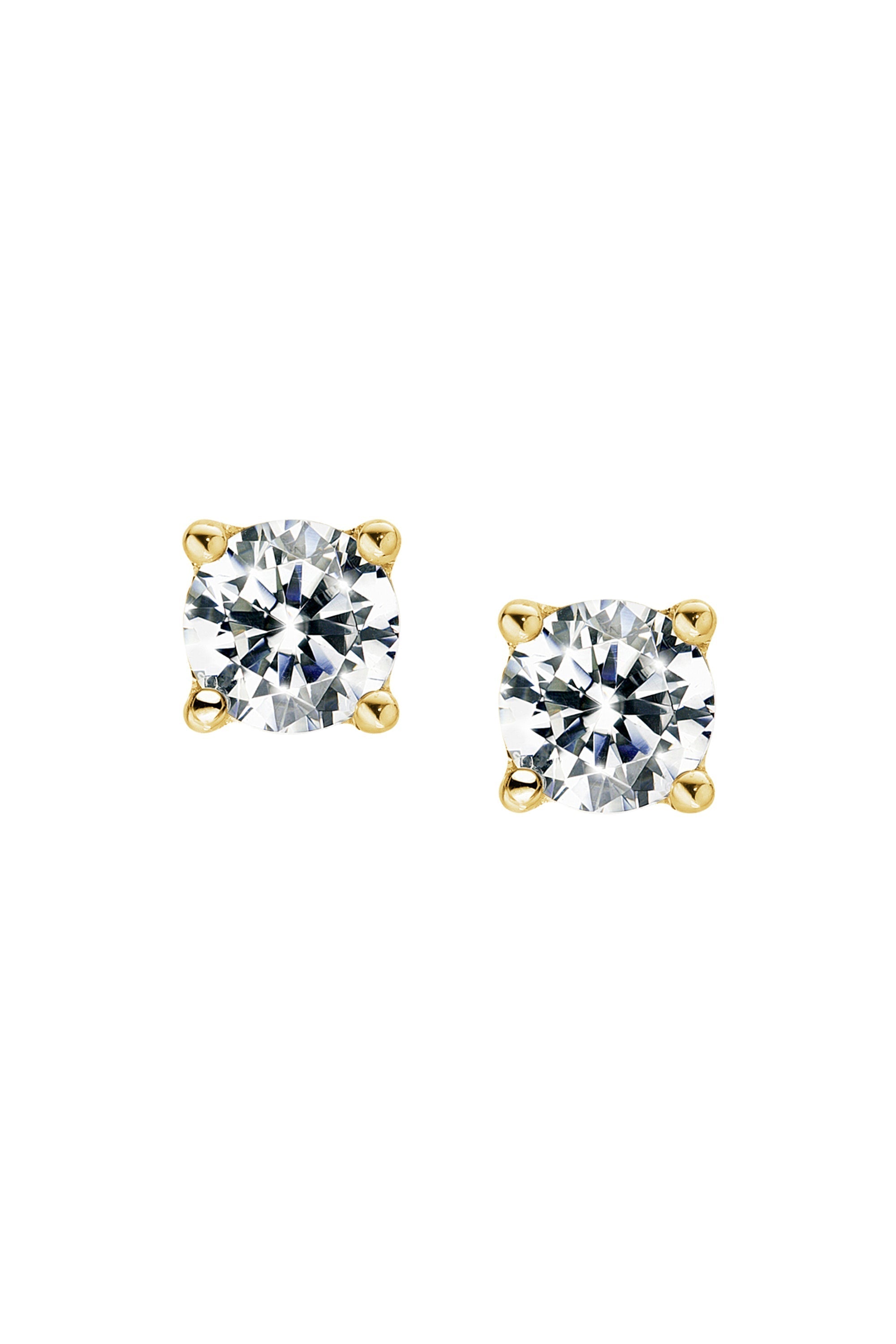 Bonnie 9ct Yellow Gold 0.75ct tw Lab Grown Diamond Earrings