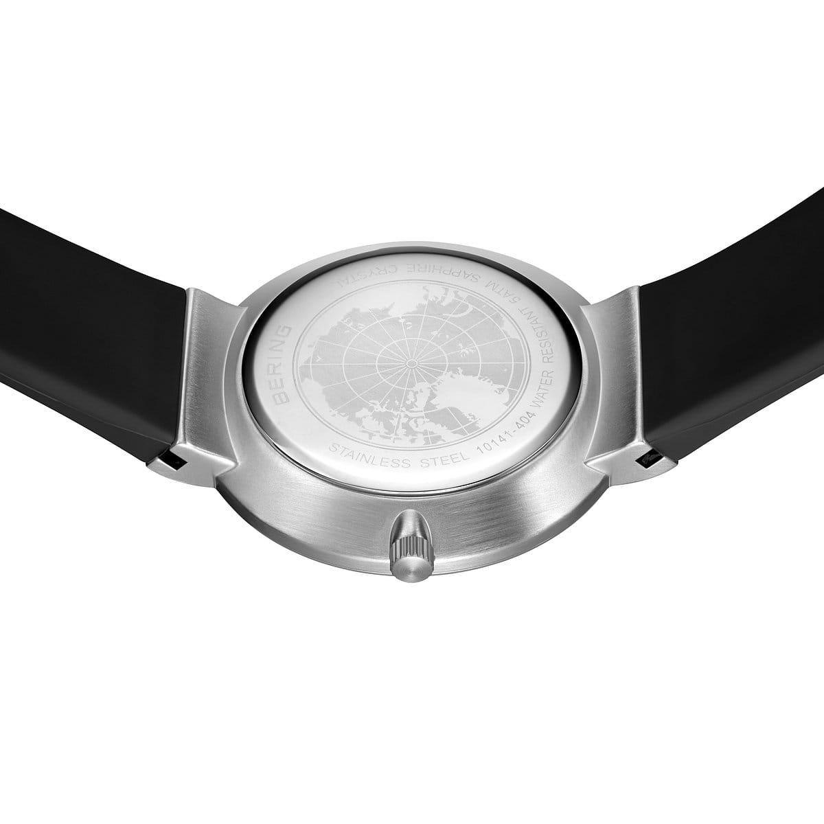 Bering | Stainless Steel & Silicon 40mm Watch