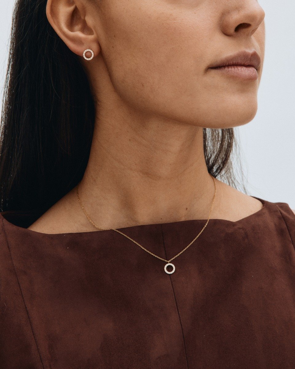 Edblad | Glow Studs Mini Gold Plate