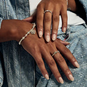 ChloBo | Loving Heart Pink Pearl Bracelet