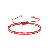 Mishky | Skinny Red Layering Bracelets