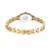 Bering | Polished Gold Plate Oval Watch