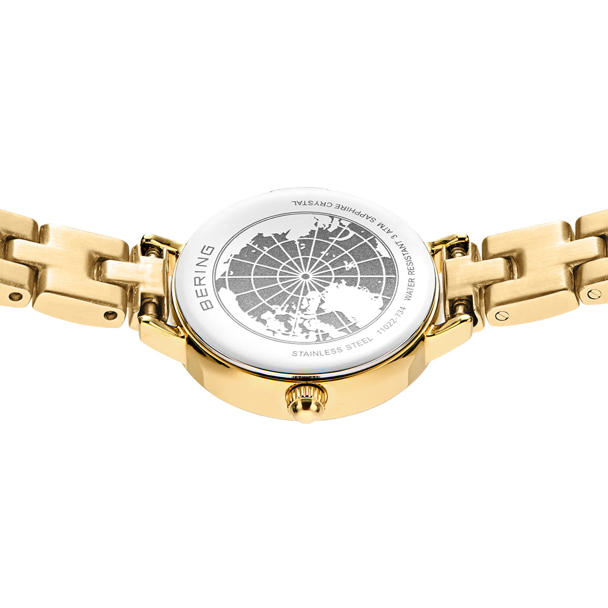 Bering | Polished Gold Plated 22mm Watch