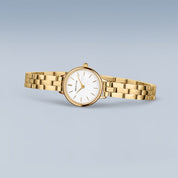Bering | Polished Gold Plated 22mm Watch