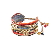 Mishky | Chevron Multicolour Medium Bracelet