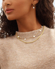 Edblad | Perla Necklace Multi Gold plate