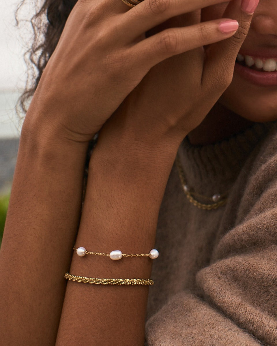 Edblad | Perla Bracelet Multi Gold Plate