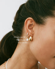 Edblad | Perla Hoops Gold Plate