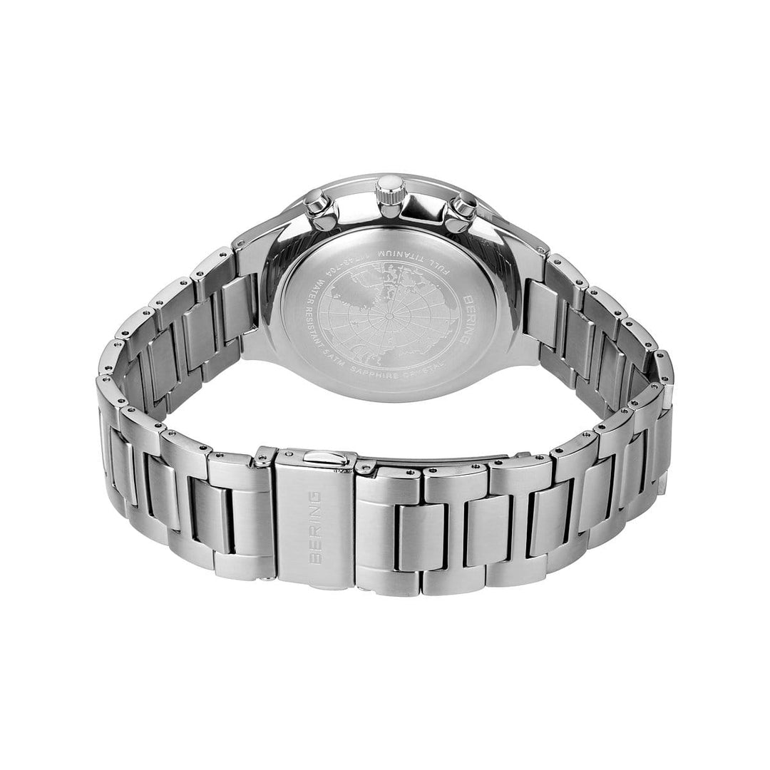 Bering |  Titanium Collection 43mm Chronograph Bracelet Watch
