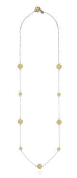 Anna Beck | Classic Long Multi Disc Station Necklace