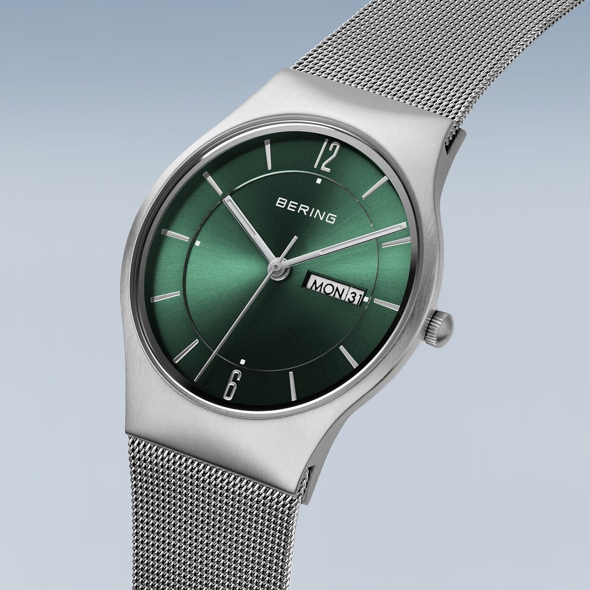 Bering |  Classic Collection 38mm Brushed Stainless Steel Watch