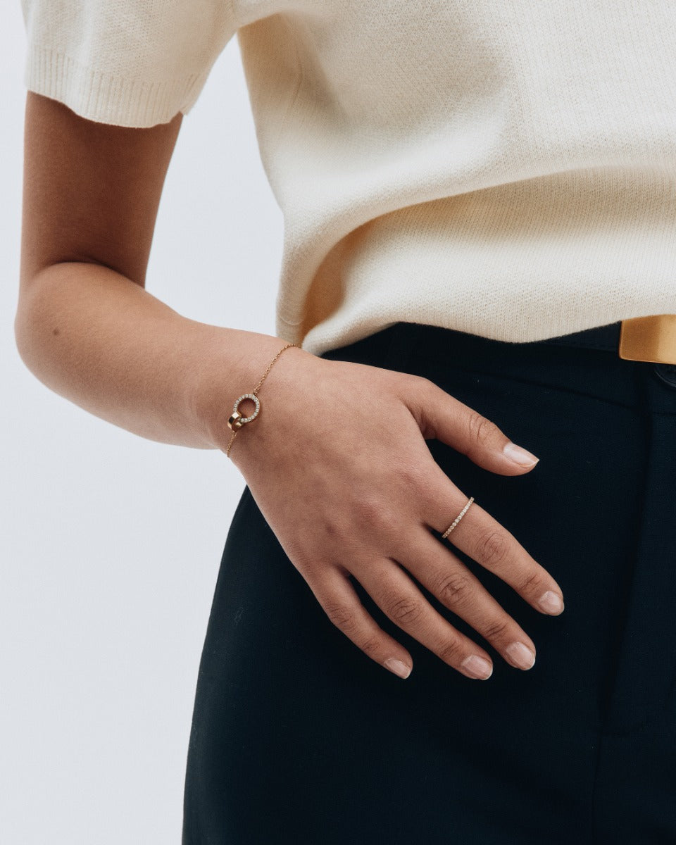Edblad | Eternal Orbit Bracelet Gold Plate