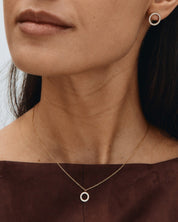 Edblad | Glow Necklace Mini Gold Plate