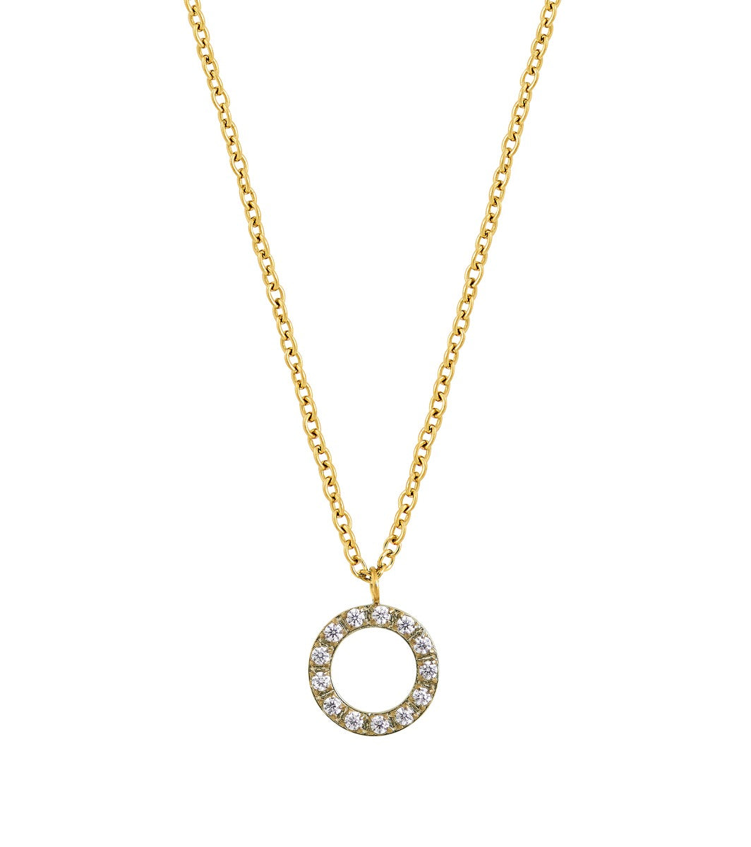 Edblad | Glow Necklace Mini Gold Plate