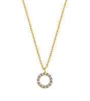 Edblad | Glow Necklace Mini Gold Plate