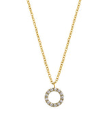 Edblad | Glow Necklace Mini Gold Plate