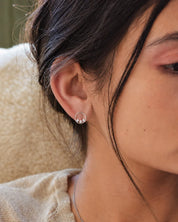 Edblad | Stardust Round Studs - Steel