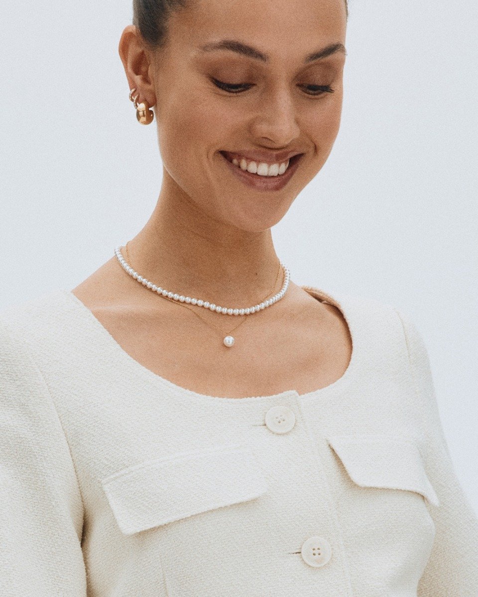 Edblad | Lilian Necklace Multi Gold Plate