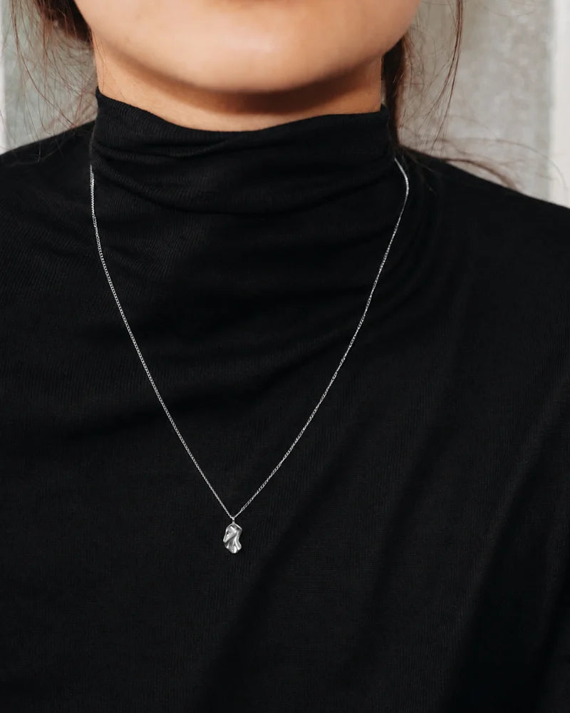 Edblad | Melted necklace - Steel