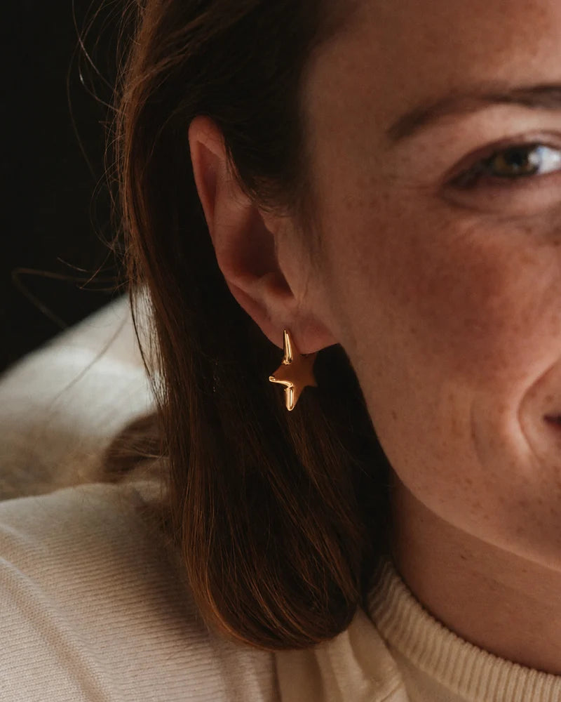 Edblad | Astra Side Studs - Gold Plate