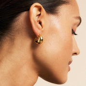 Edblad | Bold Creoles Gold Plate