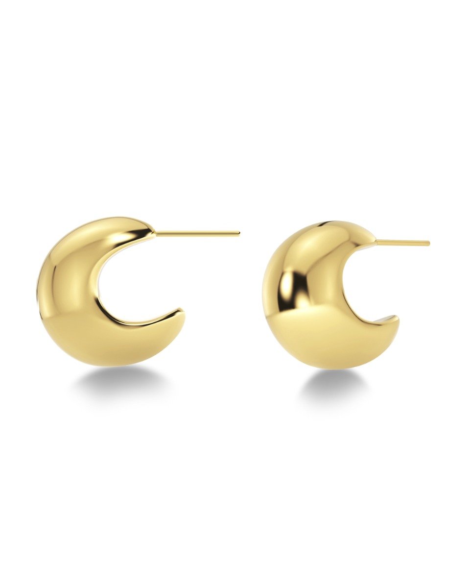 Edblad | Bold Creoles Gold Plate