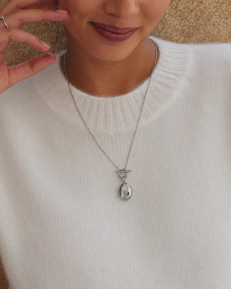 Edblad | Behold Locket Necklace - Steel
