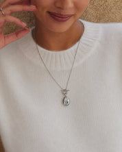 Edblad | Behold Locket Necklace - Steel