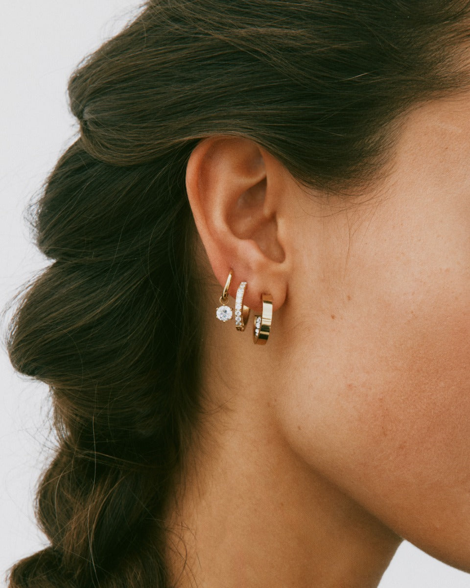 Edblad | Glow Hoops Gold Plate