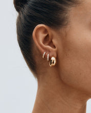 Edblad | Glow Hoops Gold Plate