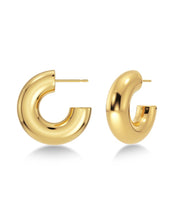 Edblad | Chunky Creoles Gold Plate