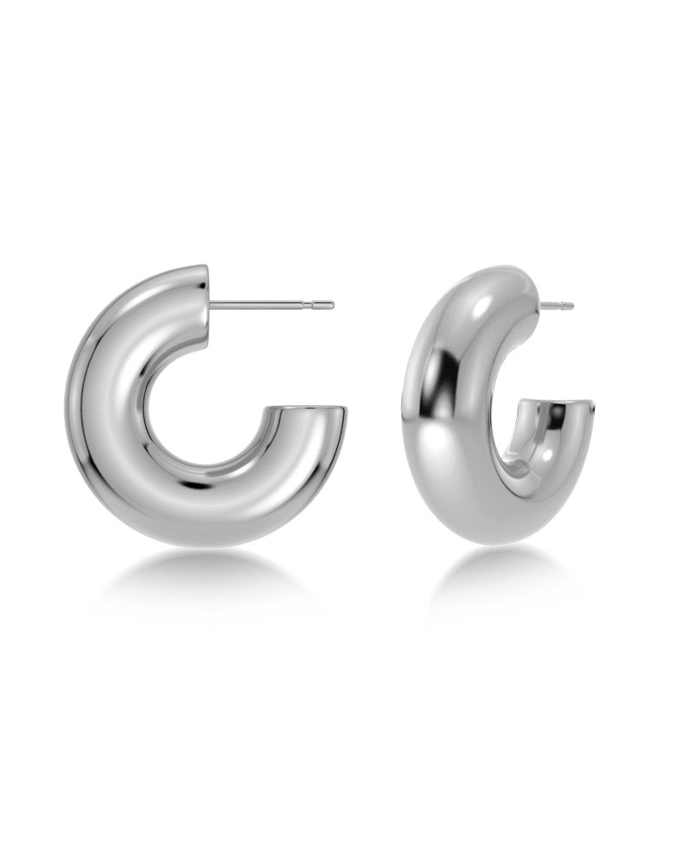 Edblad | Chunky Creoles Stainless Steel