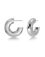 Edblad | Chunky Creoles Stainless Steel