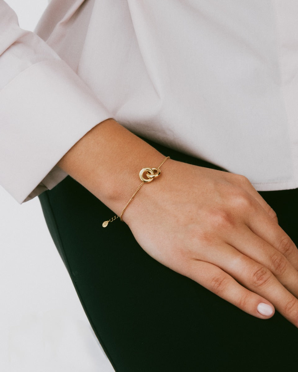 Edblad | Chunky Eternal Bracelet Gold Plate