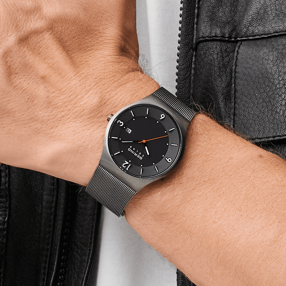 Bering | Grey Solar Powered Watch