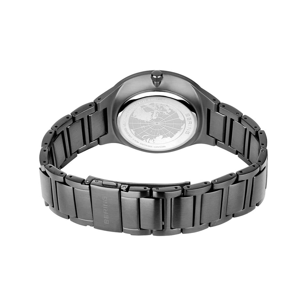 Bering | Brushed Grey Solar Powered Watch
