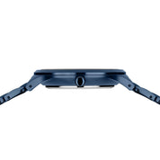 Bering | Polished Blue Solar Powered Watch