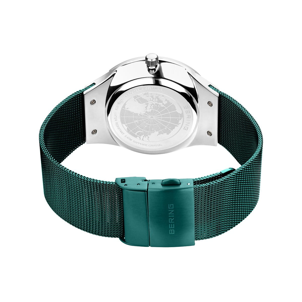 Bering | Emerald Green Solar Powered Watch